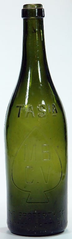 MBCV Tasia Green glass Beer bottle
