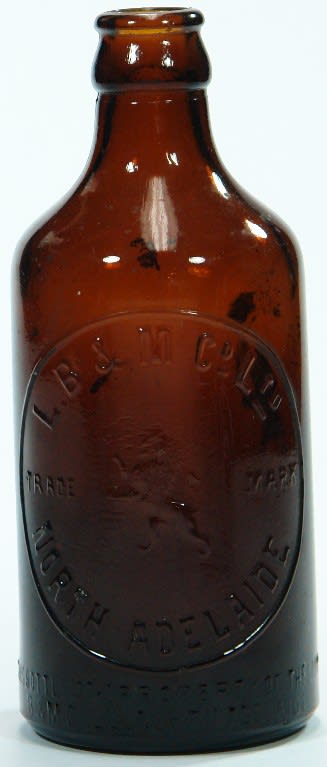 Lion Brewing Company North Adelaide glass Crown Seal Ginger Beer