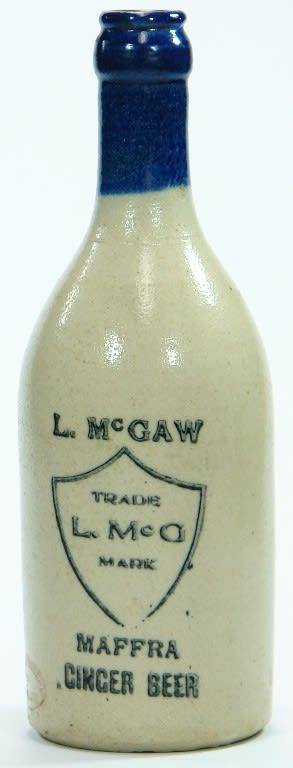 McGaw Maffra Blue Top Crown Seal Ginger Beer