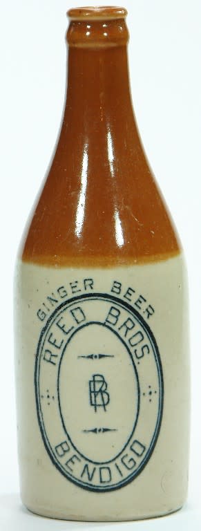 Reed Bros Bendigo Crown Seal Stoneware Ginger Beer