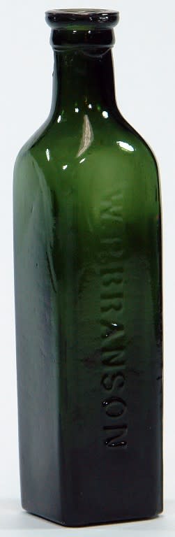 Branson Coffee Extract Dark Green Bottle