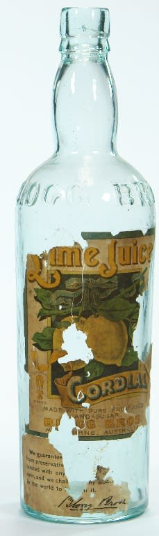Blogg Bros Lime Juice Bottle