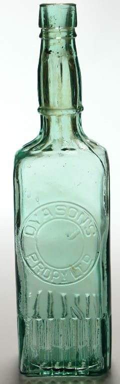 Dyason Collingwood Cordial Bottle