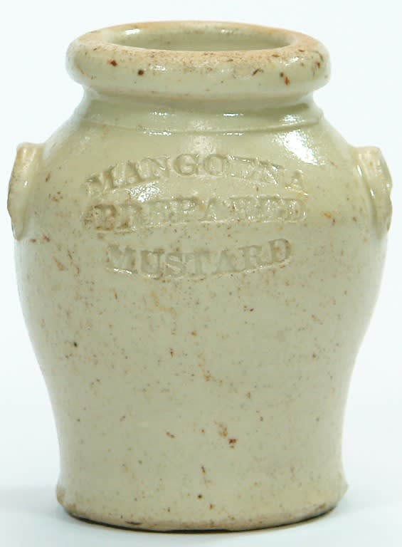 Mangoena Prepared Mustard Stoneware Jar