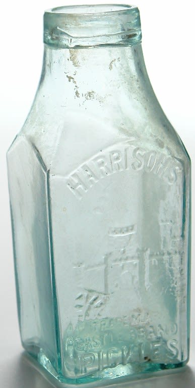 Harrison Castle Brand Pickles Brisbane Glass Jar