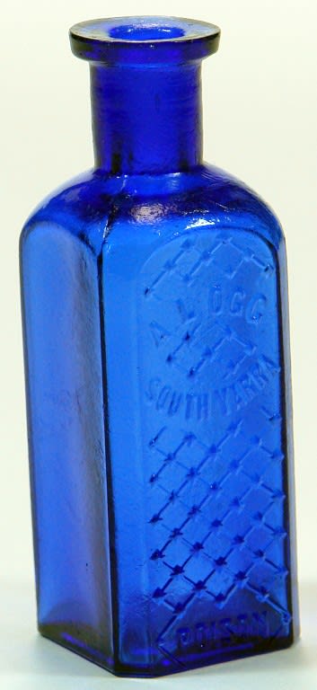 Ogg South Yarra Cobalt Blue Chemist Poison Bottle