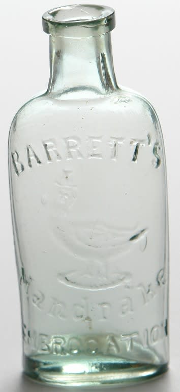 Barretts Mandrack Embrocation Medicine Bottle