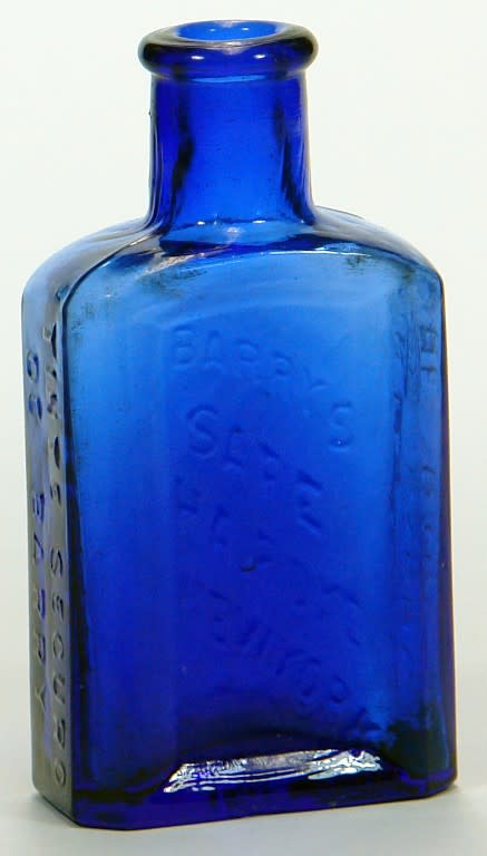 Barrys Safe Hair Dye New York Cobalt Blue Bottle