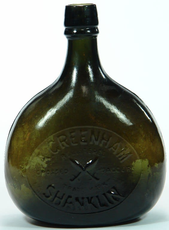 Greenham Shankling Dark Green Chestnut Wine Bottle