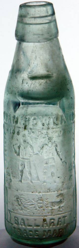 Rowlands Hills Patent Codd Marble Bottle