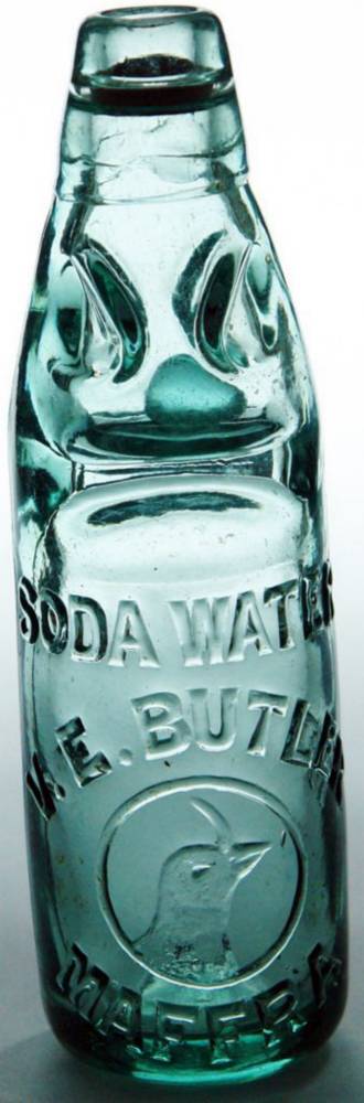 Butler Maffra Soda Water Pigeon Codd Bottle