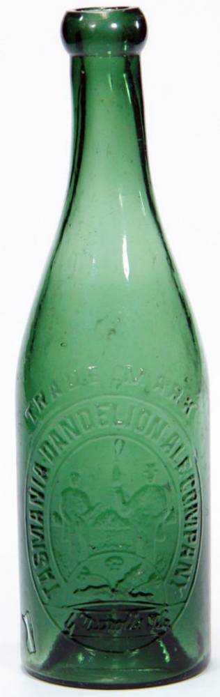 Nicholls Dandelion Ale Tasmania Blob Top Bottle