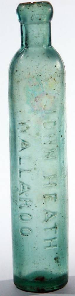 John Heath Wallaroo Blob Top Cylinder Bottle