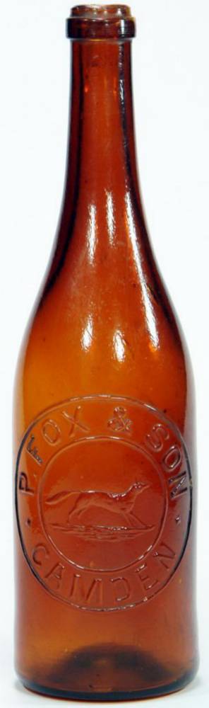 Fox Camden Ring Seal Amber Beer Bottle