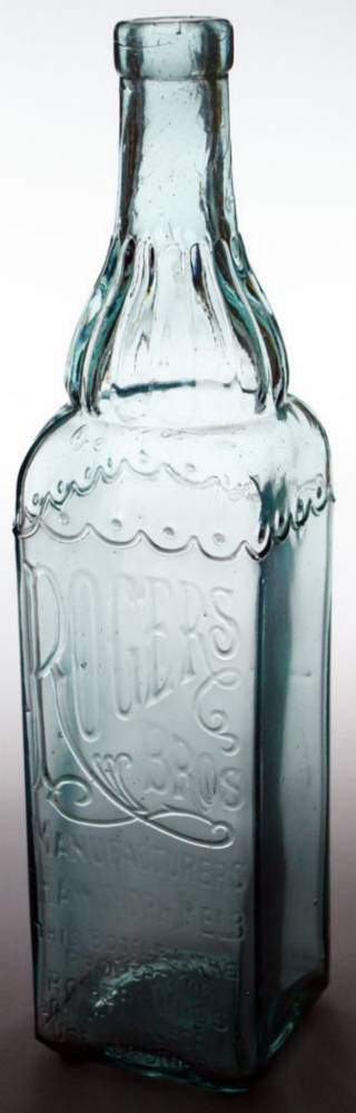 Rogers Hawthorn vintage Cordial Bottle
