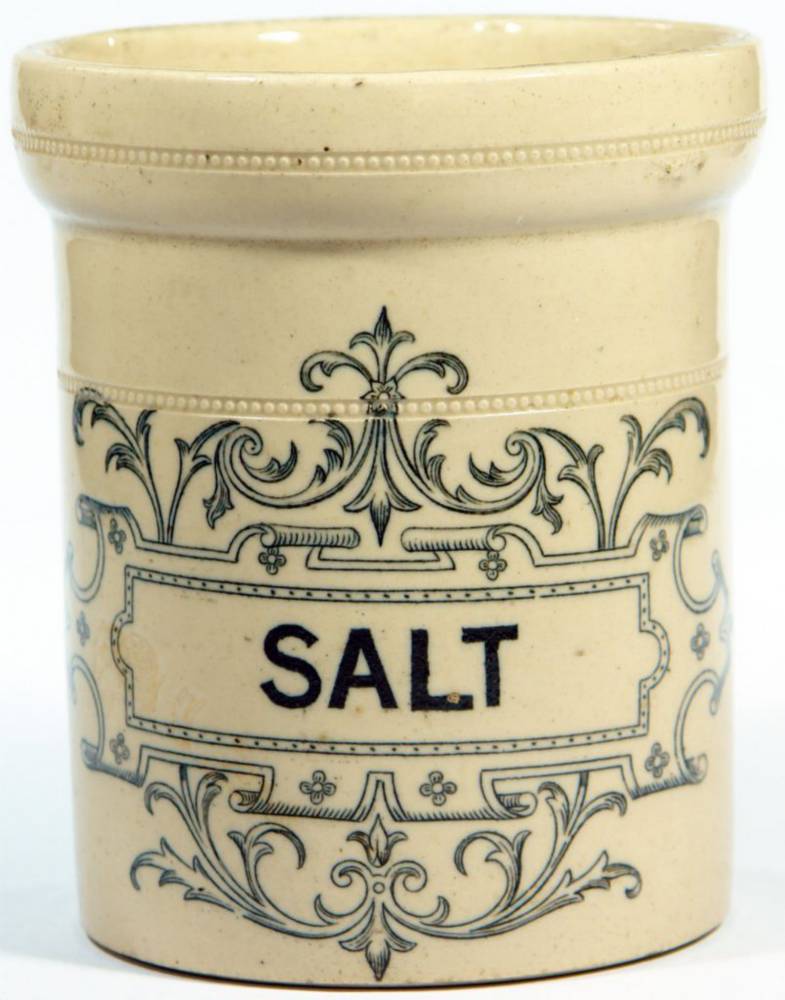 Doulton Lambeth Salt Stoneware Storage Jar