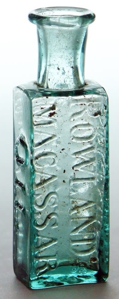Rowlands Macassar Oil Hatton Garden London Bottle