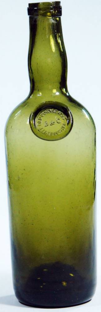 Dussumier 1795 Old Cognac Glass Bottle