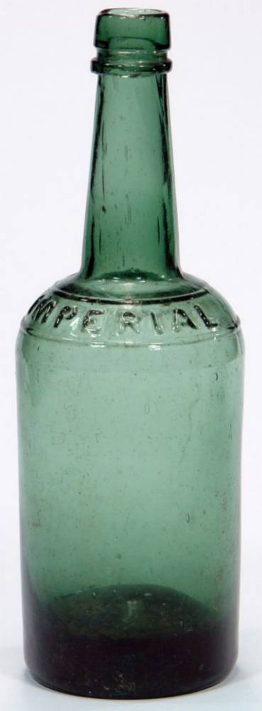 Imperial Pint Mid Green Bottle