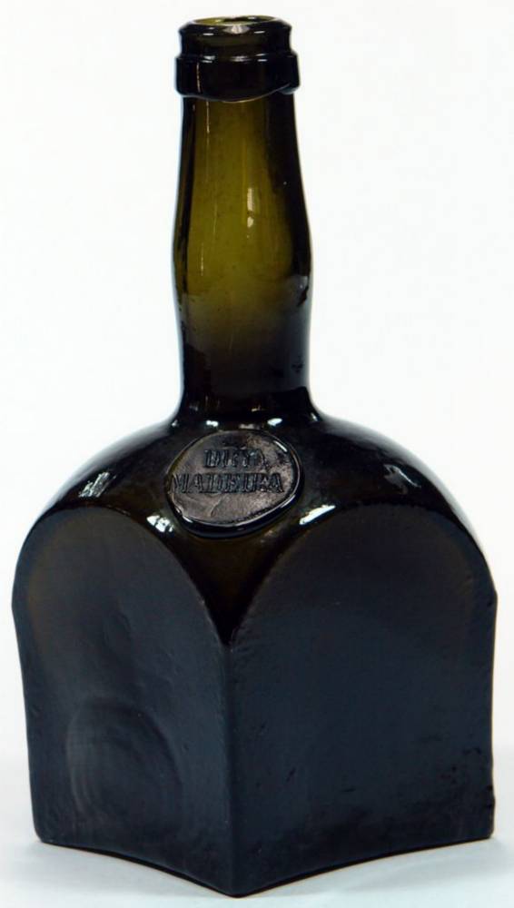 Dry Madeira Sealed Shoulder Wine Bottle