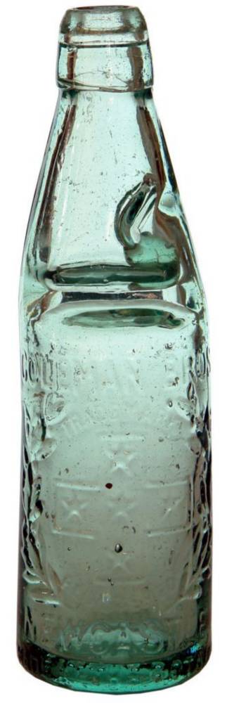 Coleman Newcastle Aerated Water Codd Marble Bottle
