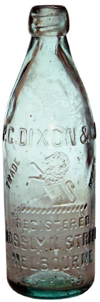 Dixon Melbourne Rampant Lion Internal Thread Bottle
