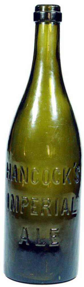 Hancock's Imperial Ale Ring Seal Beer Bottle