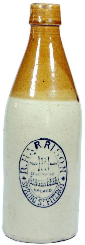 Harrison Fitzroy Celebrated Stoneware Ginger Beer Bottle