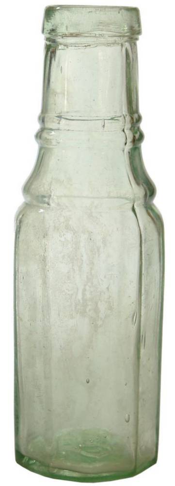 British Registration Diamond Pickle Bottle