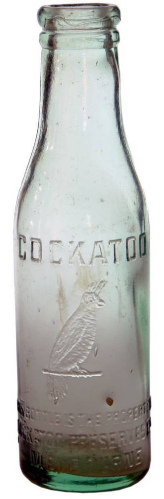 Cockatoo Dyason Melbourne Chutney Bottle