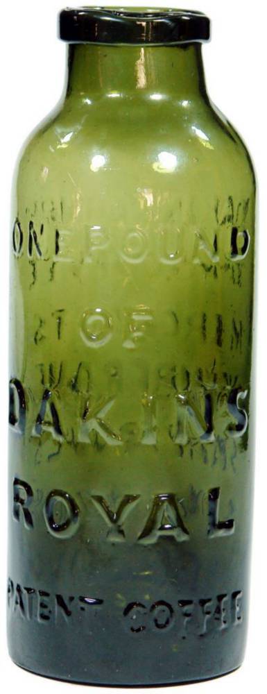 Dakin Patent Coffee London Dark Green Jar
