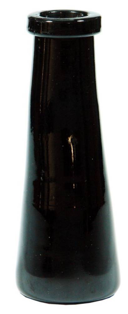 Black Glass Goldfields Truffle Glass Jar