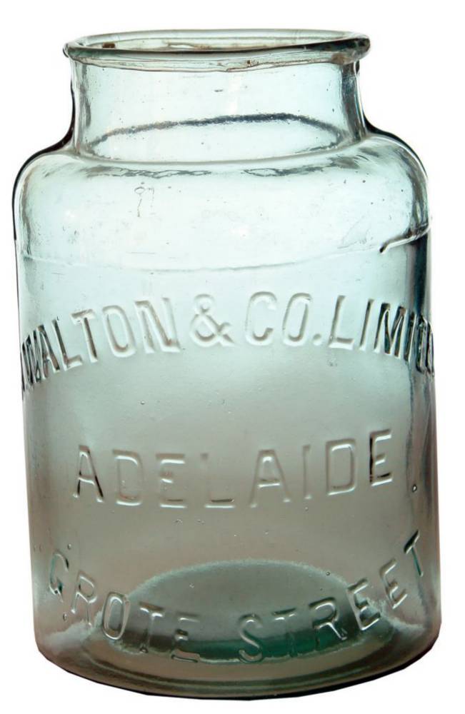 Walton Grote Street Adelaide Glass Lolly Jar