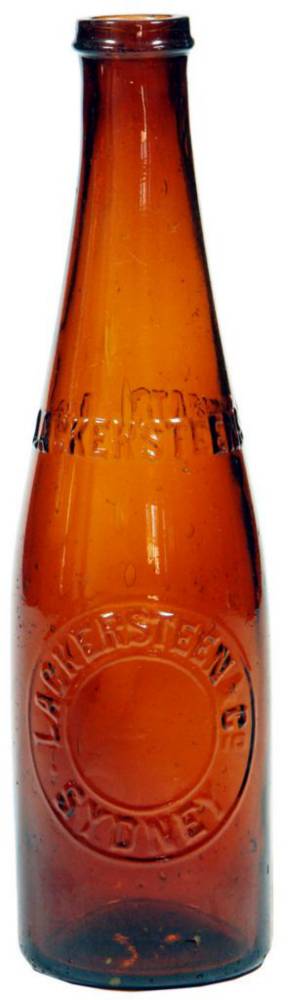 Lackersteen Tomato Sauce Sydney Amber Glass Bottle