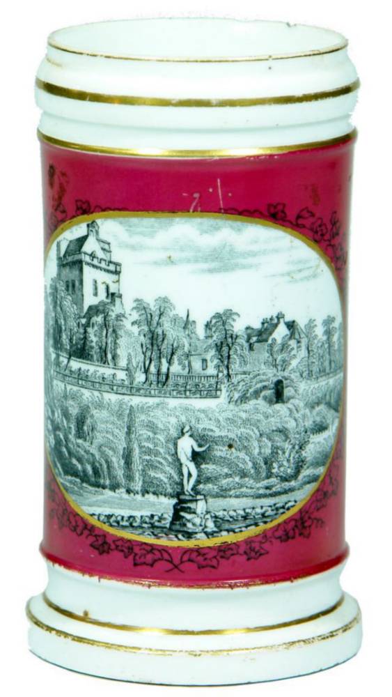 Drummond Castle Ceramic Porcelain Jar