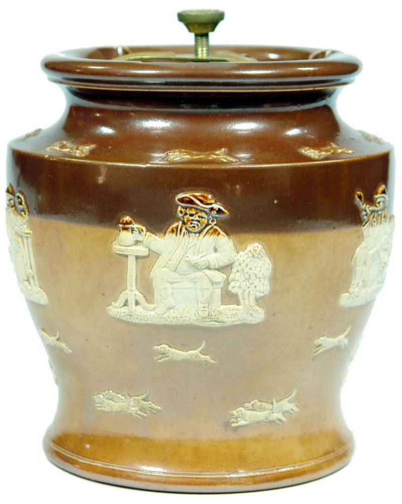 Royal Doulton Harvestware Salt Glaze Tobacco Jar