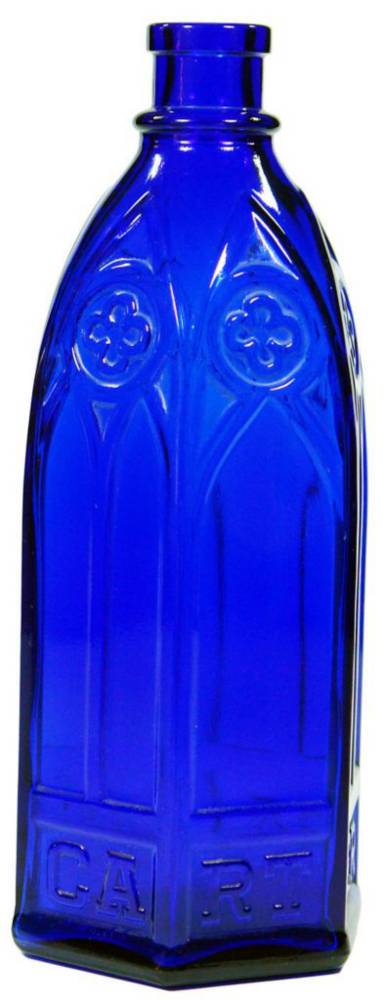 Carters Ink Cathedral Cobalt Blue Bottle