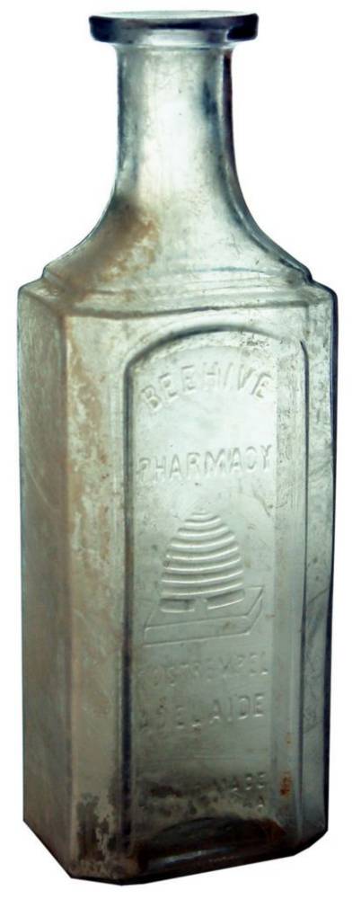 Strempel Adelaide Beehive Pharmacy Chemist Bottle