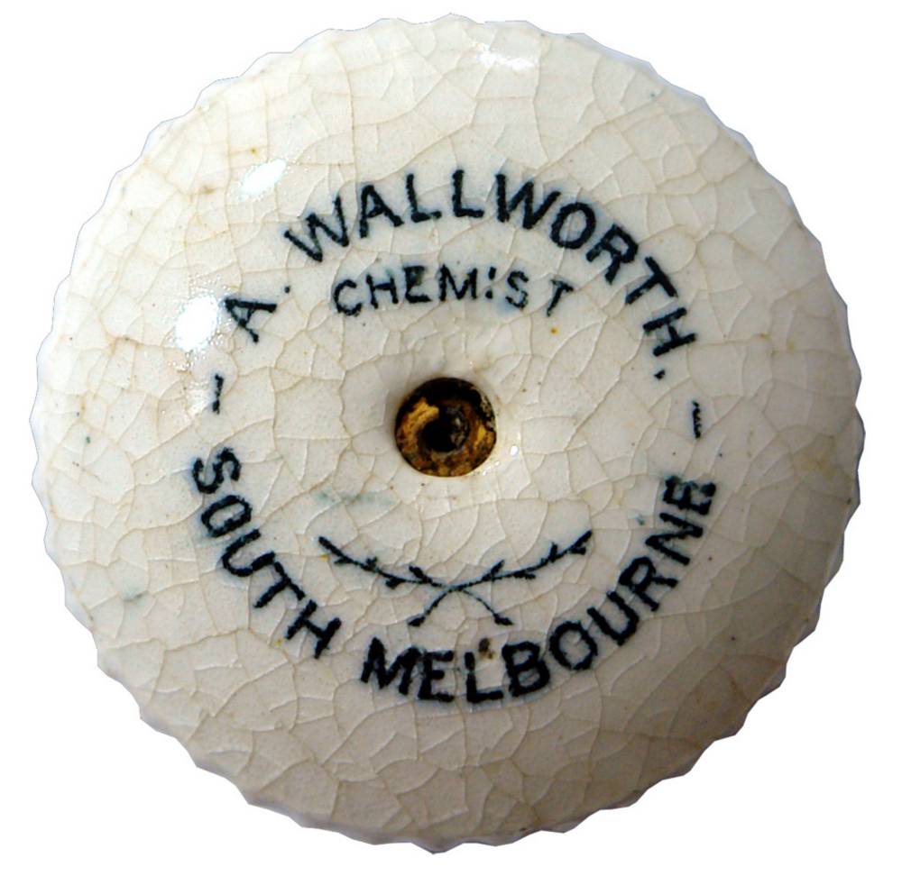 Wallworth Chemist South Melbourne Ceramic Baby Feeder Cap
