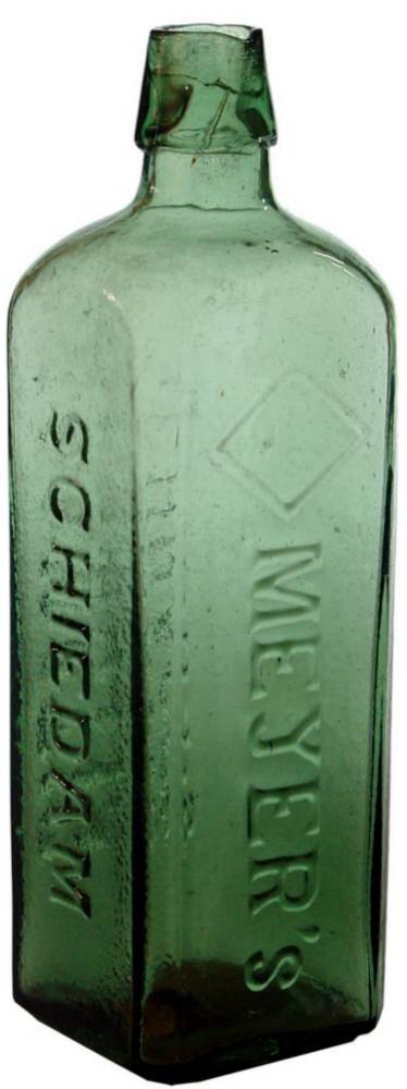 Meyer's Schiedam Aromatic Schnapps Antique Bottle