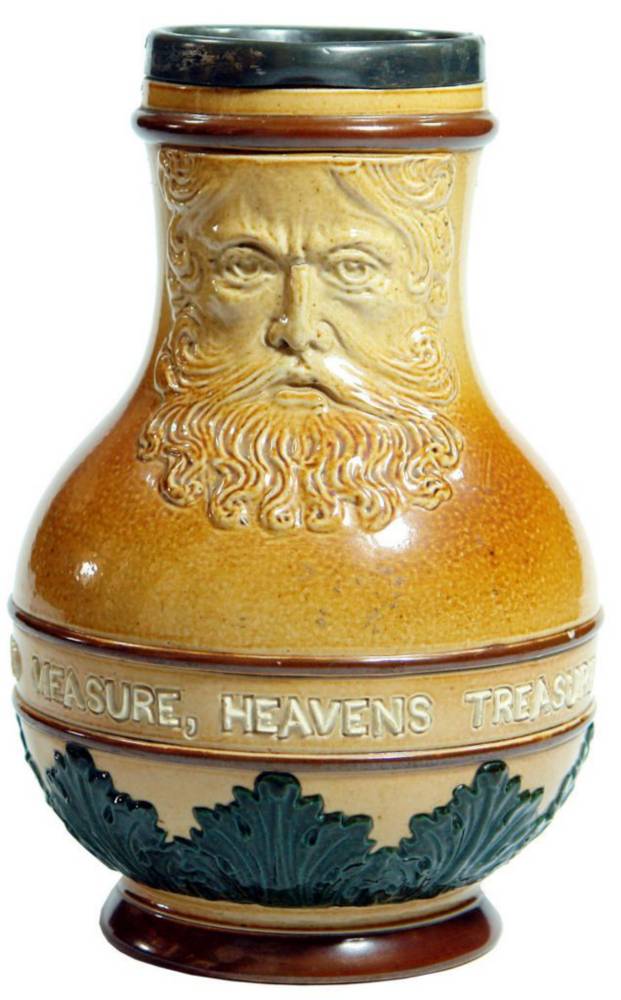Good Measure Heavens Treasure Doulton Bellarmine Stoneware Jug