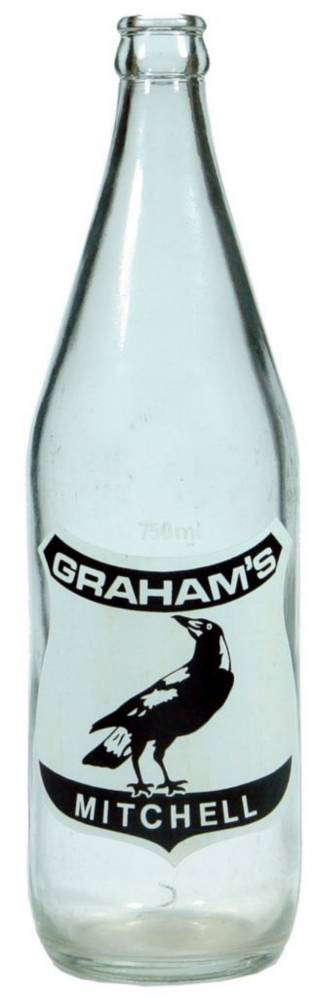 Graham's Mitchell Magpie Ceramic Label Crown Seal