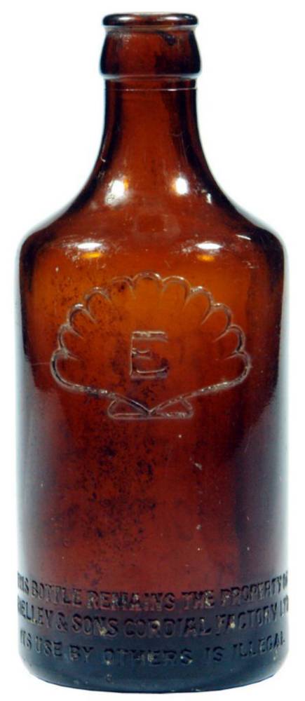 Shelley's Amber Crown Seal Dump Bottle
