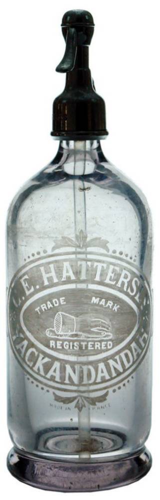 Hattersley Yackandandah Soda Syphon Bottle