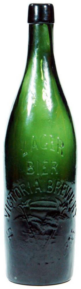 Lager Bier Victoria Brewery East Melbourne Beer Bottle