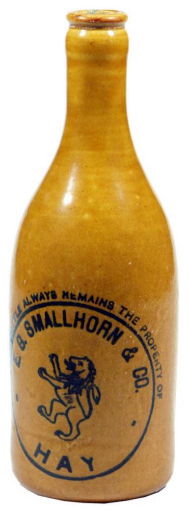 Smallhorn Hay Lion Ginger Beer Bottle