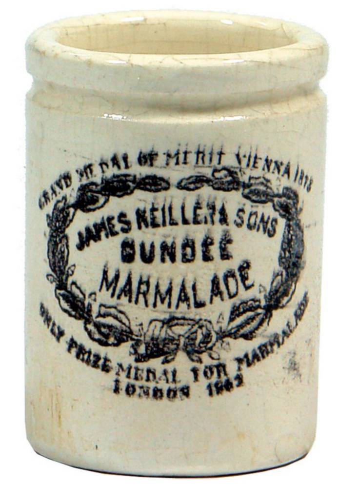James Keiller Dundee Marmalade Stoneware Jar