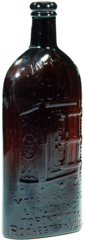 Warner's Safe Cure Four Cities Bottle