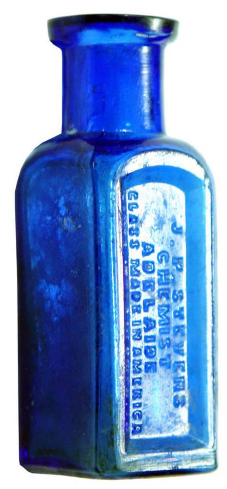 London Chemist Dentist Warrnambool Cobalt Blue Bottle