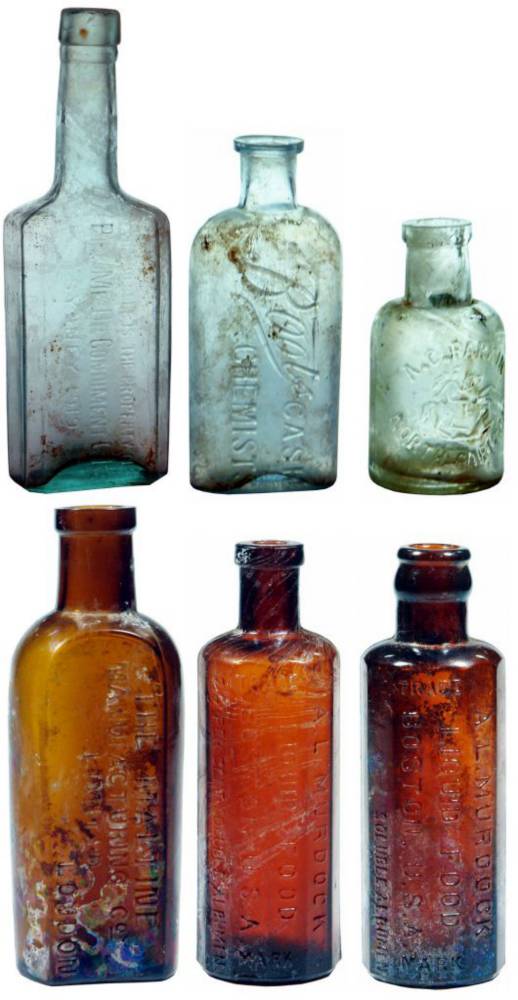 Greathead's Whybrow Caldwell's Flo Eesi Bottles